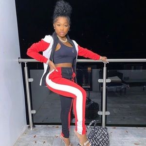 Jump suit under shirt but included